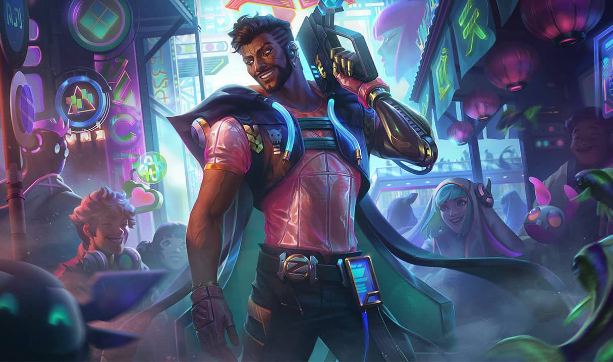 Akshan cyberpop