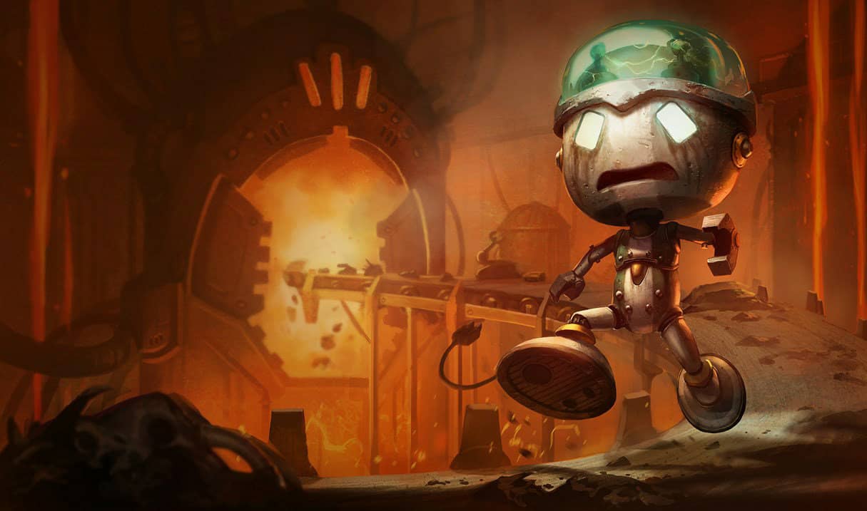 Amumu triste droïde