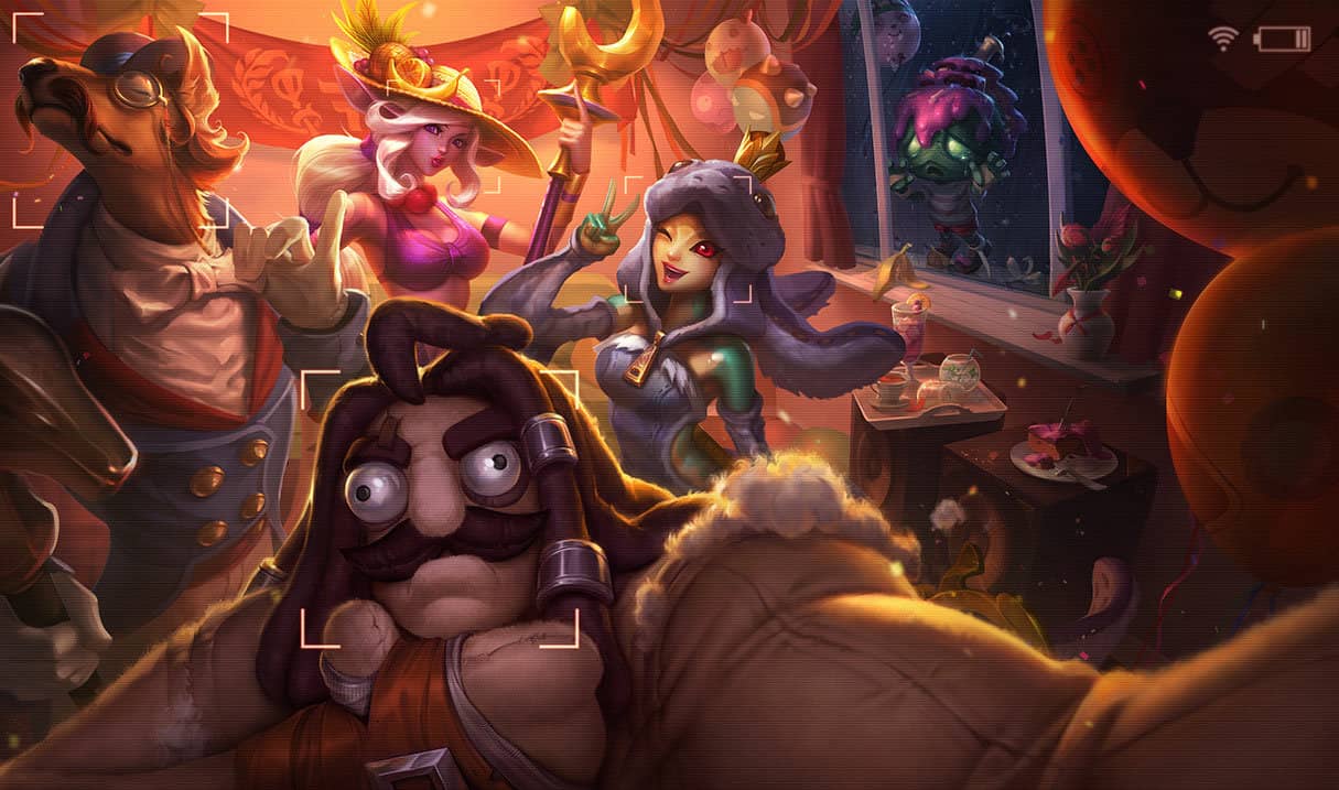 Amumu fêtard