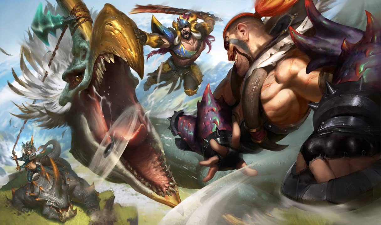 Draven chasseur de bêtes