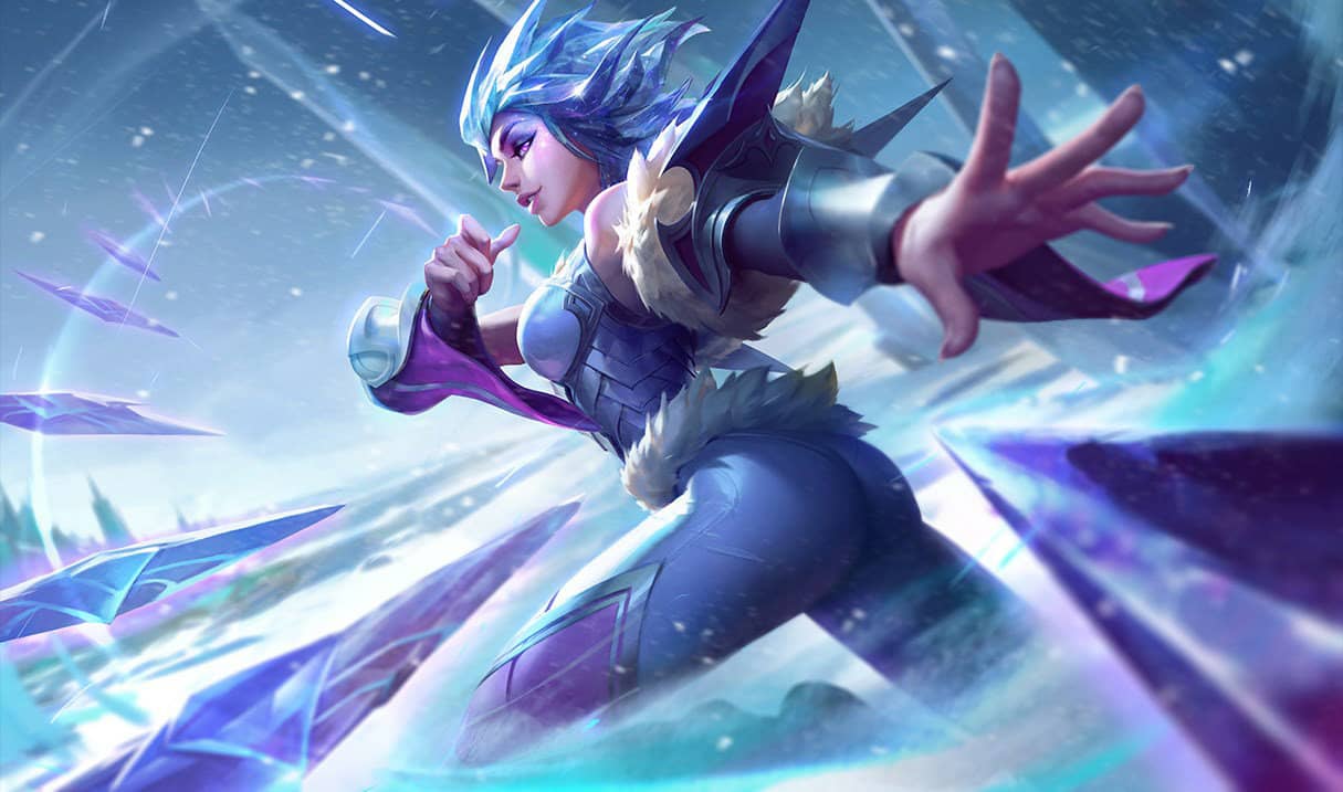 Irelia lame de glace