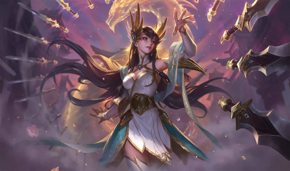 Irelia à l'épée divine
