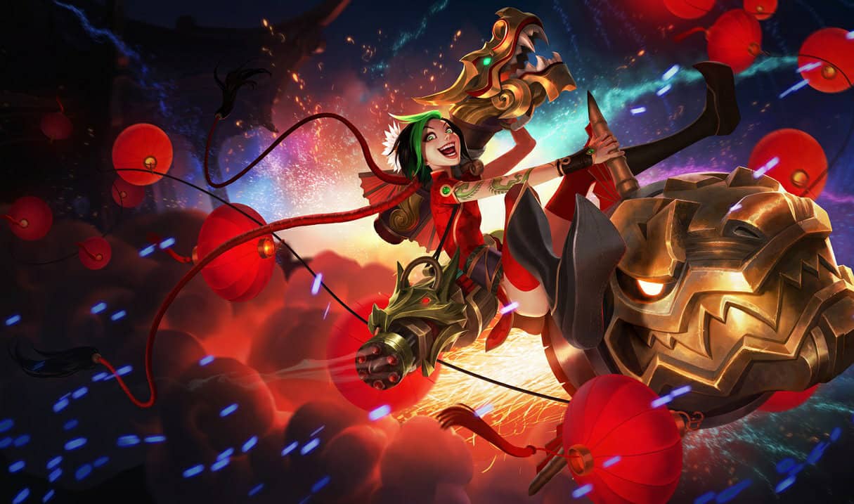 Jinx pyrotechnicienne