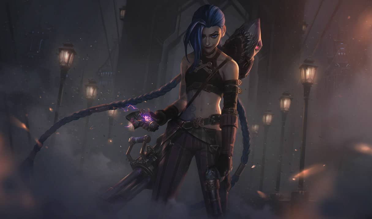 Jinx ennemie d'Arcane