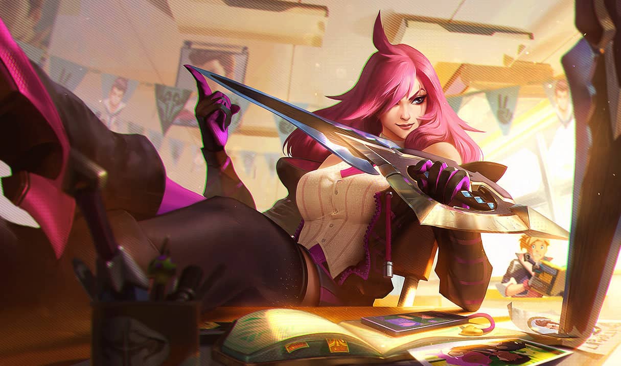 Katarina de l'Académie du combat