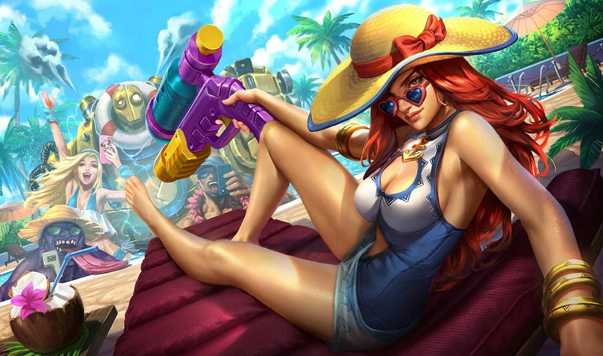Miss Fortune pistolets à eau