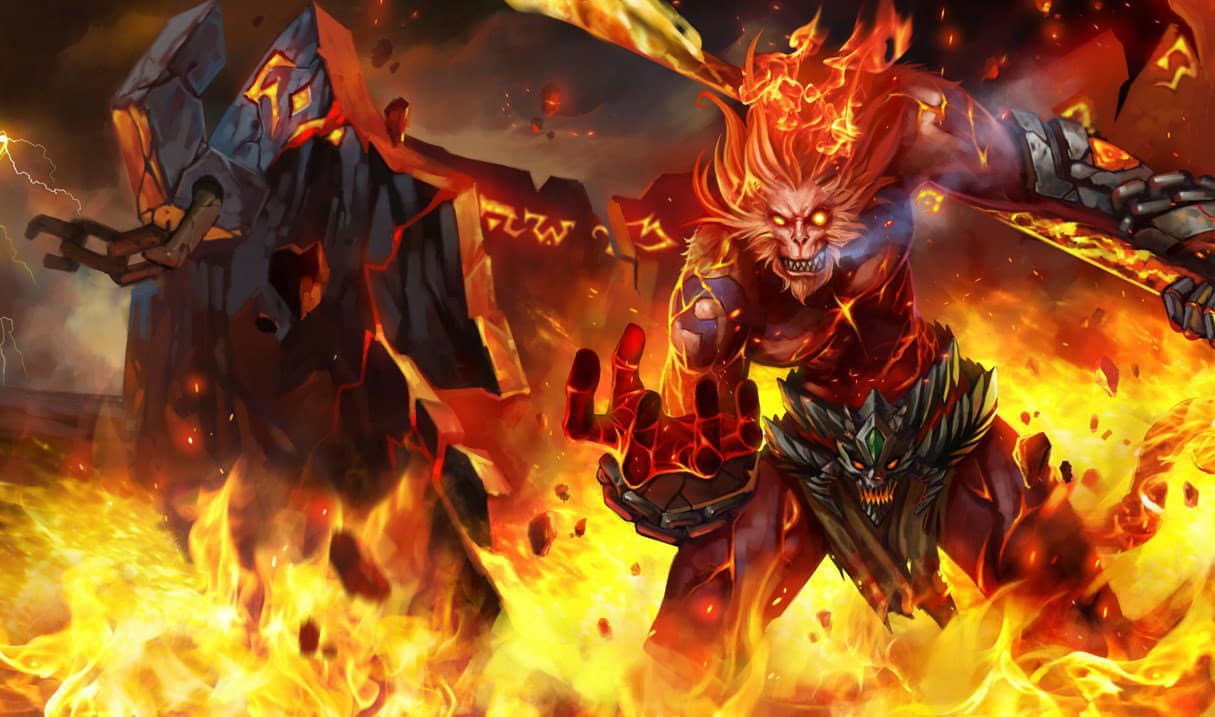 Wukong volcanique