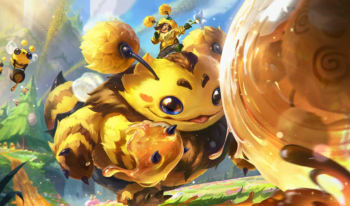 Nunu et Willump abeille