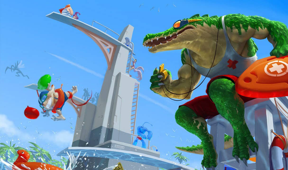 Renekton maître nageur