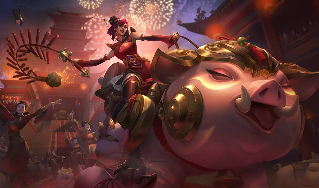Sejuani pyrotechnicienne