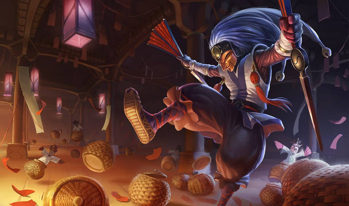Shaco masqué