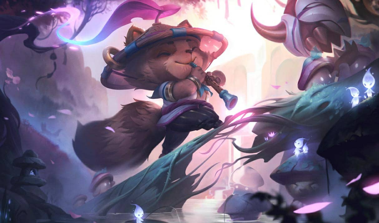 Teemo fleur spirituelle