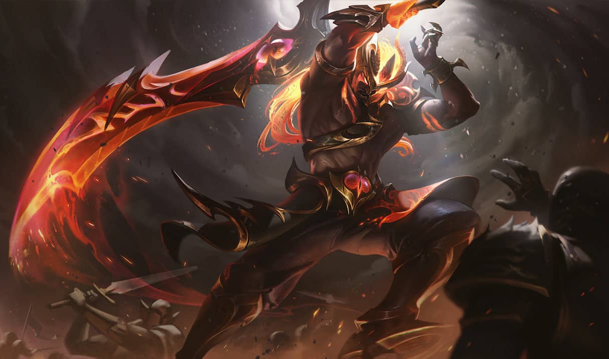 Tryndamere héraut de la nuit