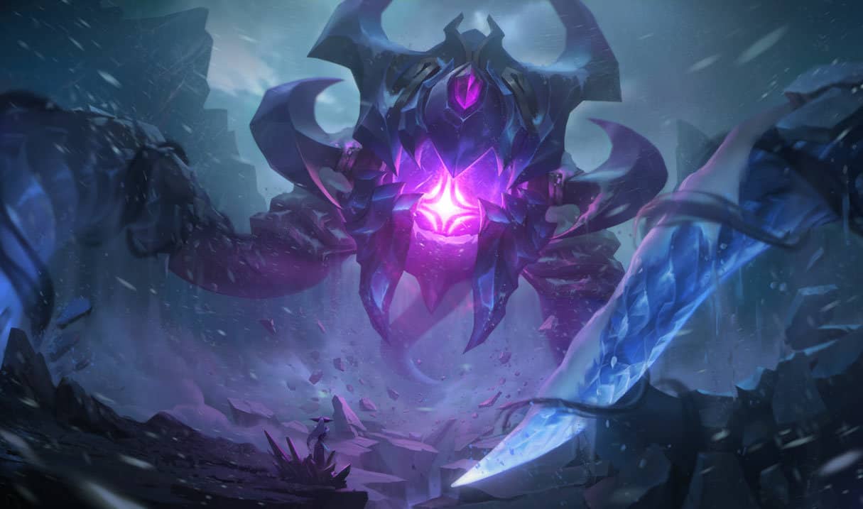 Vel'Koz des glaces noires