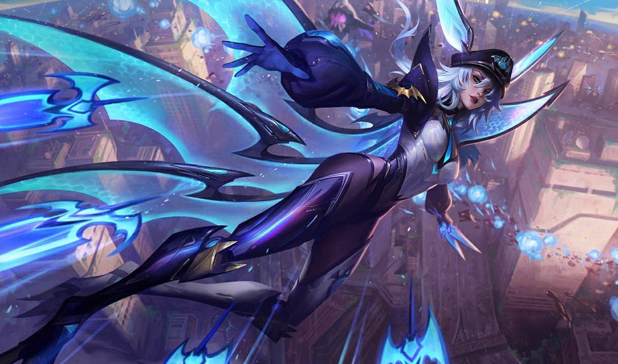 Xayah chauve-souris de combat