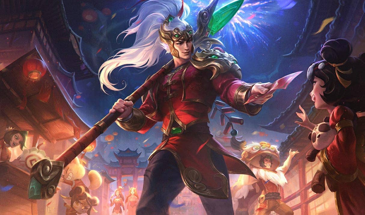 Xin Zhao pyrotechnicien