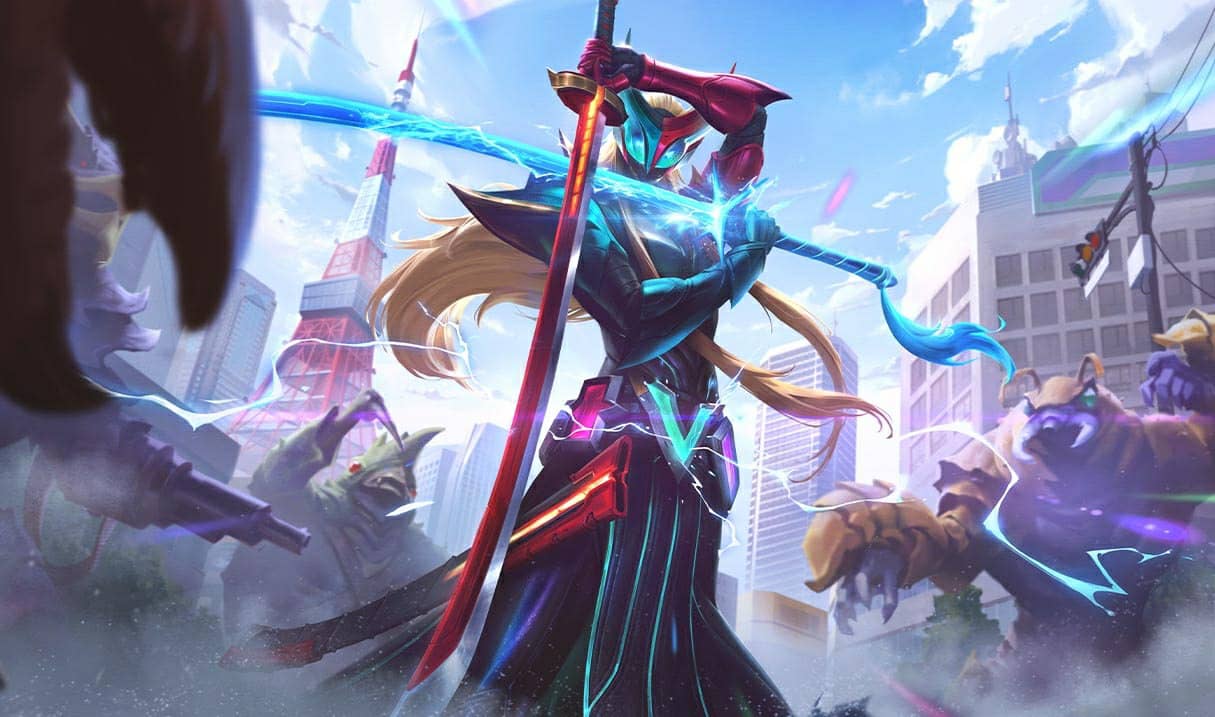 Yone justice masquée