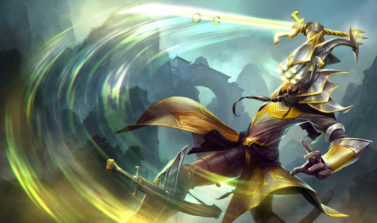 Maître Yi splash