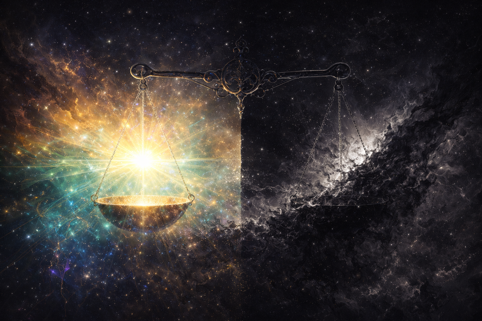 L'équilibre éternel entre lumière et néant